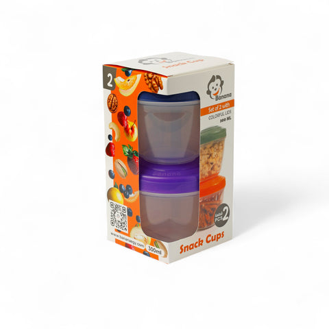 300ml Snack Cups - Set of 2