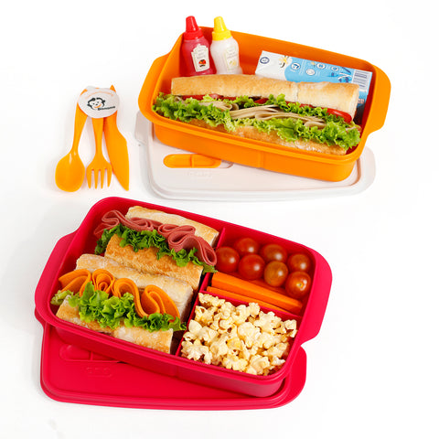 مجموعة لانش بوكس ١ لتر