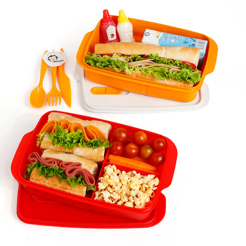 مجموعة لانش بوكس ١ لتر