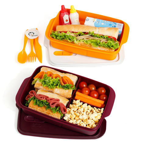 مجموعة لانش بوكس ١ لتر