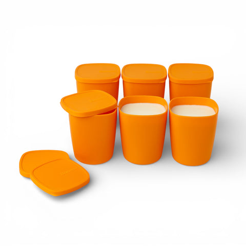 6 Cups with Lids – 320 ml