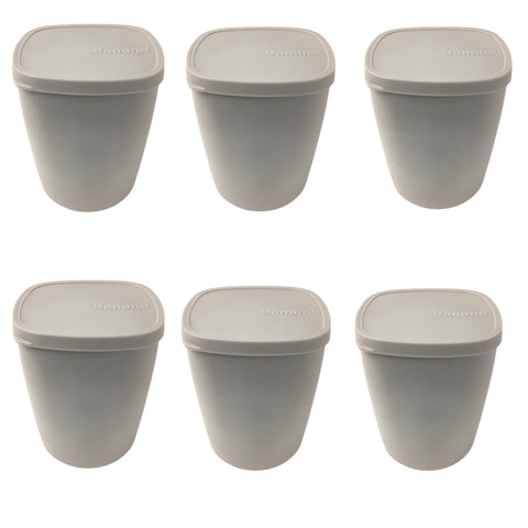 6 Cups with Lids – 320 ml