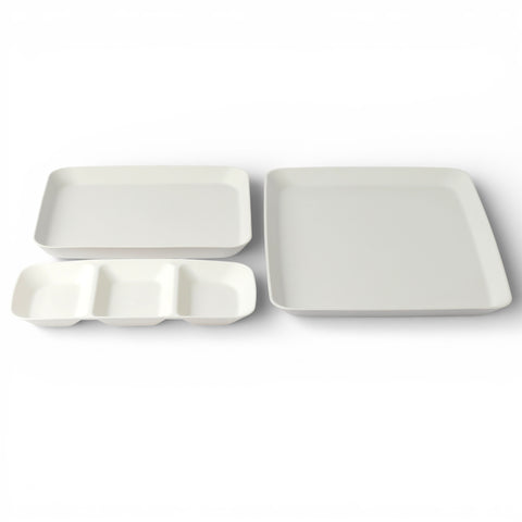 طقم صوانى تقديم - 3 قطع